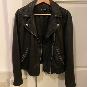 Madewell Leather Motorcycle Jacket